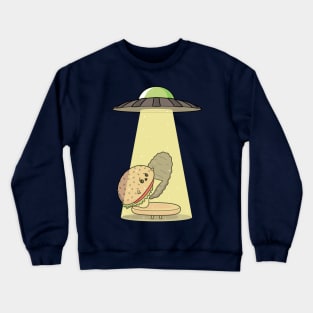 Burger Abduction! Crewneck Sweatshirt